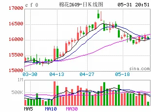 棉花:内外盘携手拉升,期棉突破万六关口